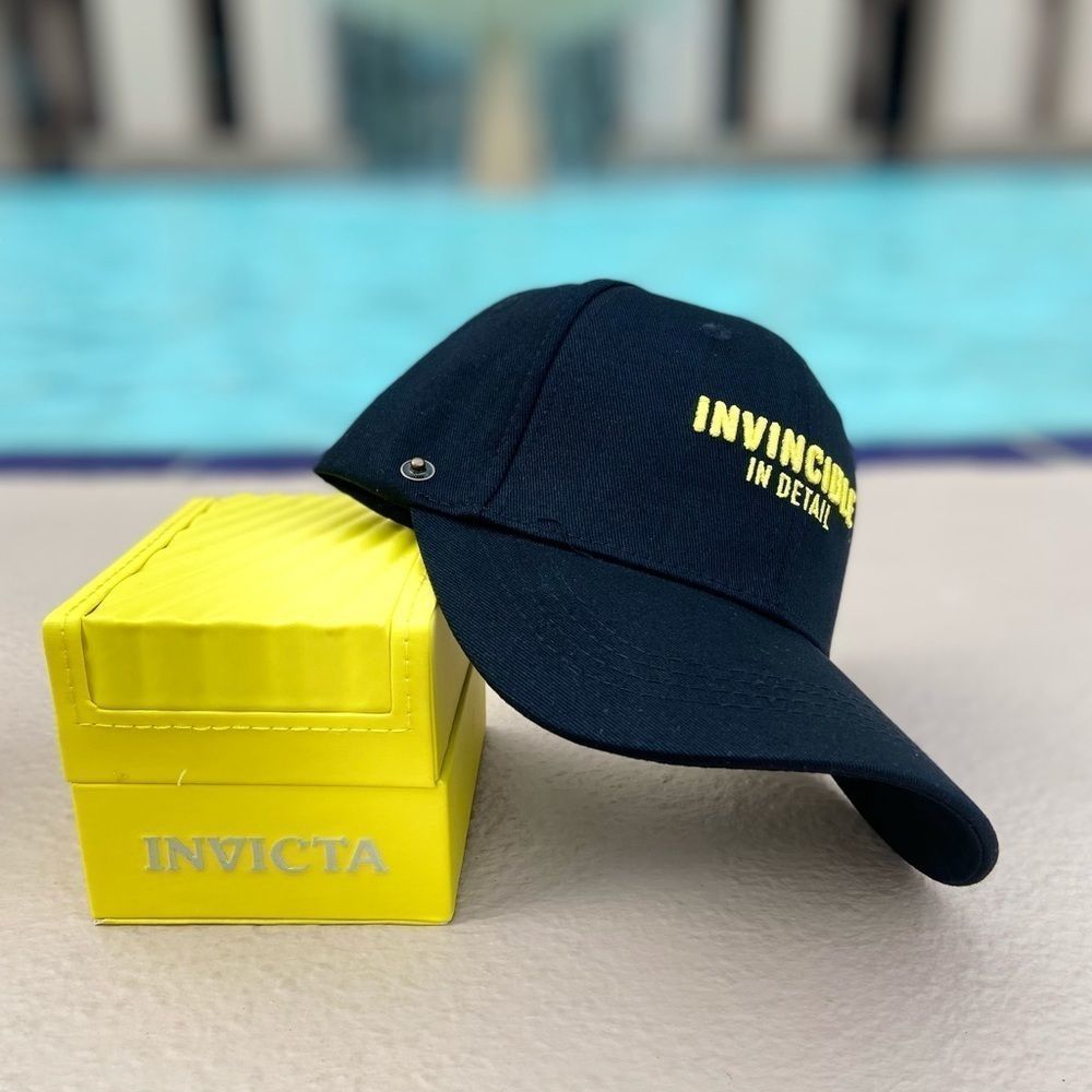 Brand new black Invicta cap